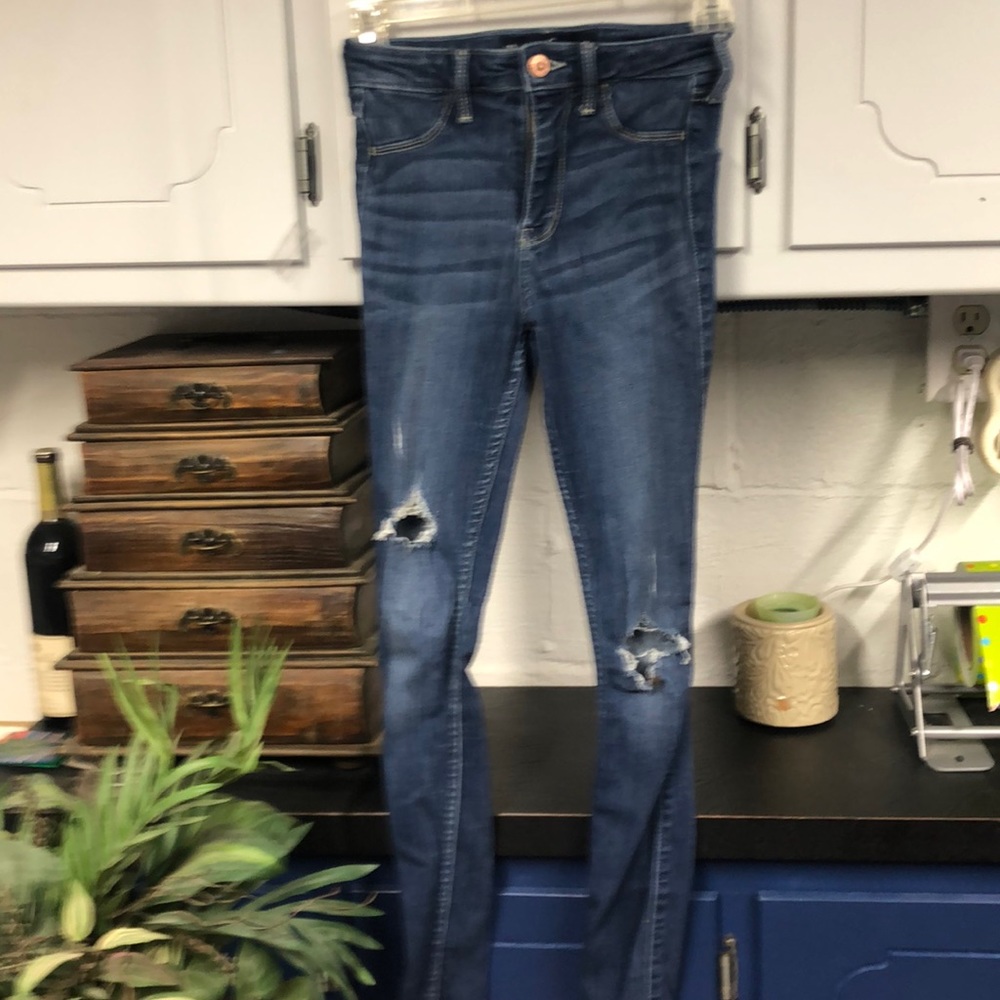Hollisters high-rise jean leggings advanced stretch OOR W23‎ L28